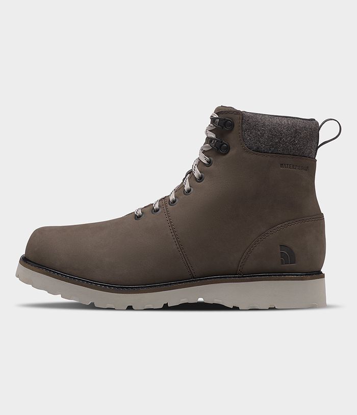 The North Face Boots Heren Work To Wear Lace Wp CJRZ39580 - Bruin